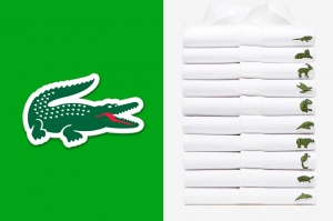 Lacoste-მა მაისურის ლოგოზე ნიანგის ნაცვლად გაქრობის პირას მყოფი სახეობები დაიტანა