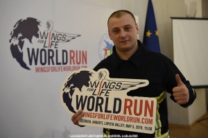 მეხანძრე ალექსანდრე შუკვანს World Run-ის კეთილი ნების ელჩის სტატუსი მიენიჭა