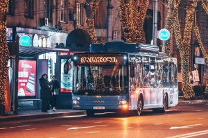 ახალი წლის ღამეს თბილისში საზოგადოებრივი ტრანსპორტით მგზავრობა უფასო იქნება