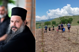 ადიგენში სასულიერო პირისთვის გადაცემულ მიწაზე მესხური ჯიშებით ვენახის გაშენება დაიწყო