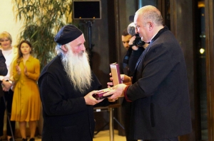 მეუფე ისაია ბრწყინვალების საპრეზიდენტო ორდენით დაჯილდოვდა
