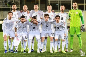 საქართველოს ნაკრები ორი ადგილით დაქვეითდა