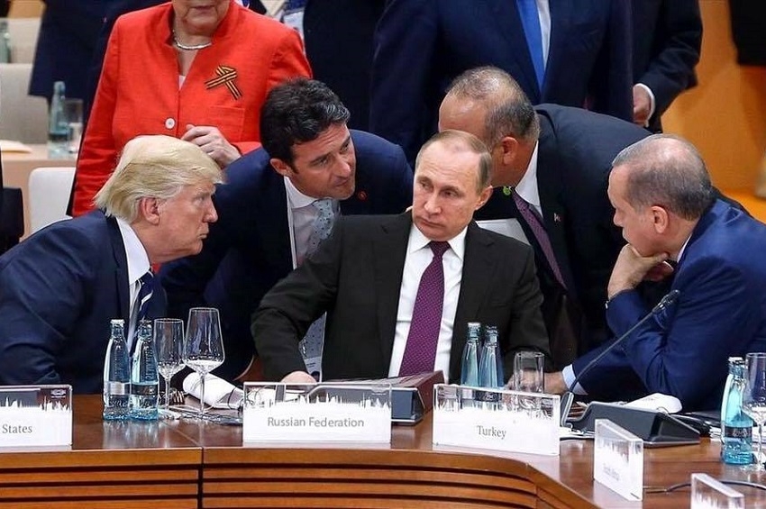 რუსულმა მედიამ G20-ის სამიტზე გადაღებულ ფოტოზე პუტინი „ფოტოშოპით“ ჩასვა