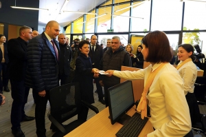 საგარეჯოს სოფელ უდაბნოში საზოგადოებრივი ცენტრი გაიხსნა