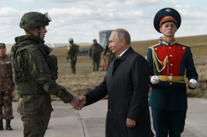 „რუსეთი მშვიდობისმოყვარე ქვეყანაა“ - ვლადიმერ პუტინი