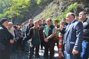 აჭარაში „შუახევი ჰესის“ გვირაბის ნაწილი ჩამოინგრა